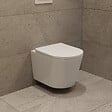 GROHE - Rapid SL Pack WC bâti-support + WC suspendu sans bride avec abattant SoftClose Ceramia + plaque (GRRCE14WT01FR-FS) - vignette