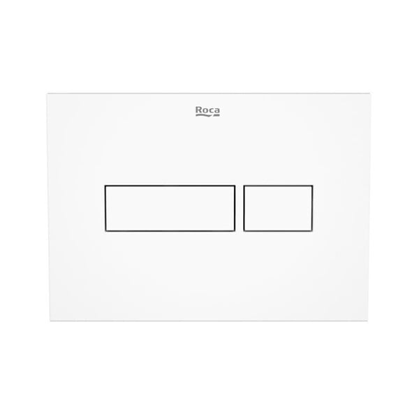 ROCA - Pack WC bâti-support + WC suspendu sans bride Ceramia avec abattant SoftClose + plaque (ROCE14WT04-FR) - large