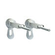 GROHE - Pack WC Bâti Rapid SL + WC sans bride SAT Brevis + Abattant SoftClose + Plaque chrome + Set d'habillage (ARENABREVISSB) - vignette