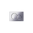 GEBERIT - Pack WC Bati Geberit  Duofix Bati-support Geberit UP320 + cuvette Roca sans bride + abattant Soft Close + Plaque Chrome - vignette