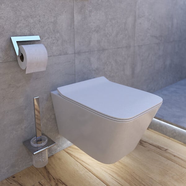 GROHE - Rapid SL pack WC bâti + WC suspendu sans bride Swiss Aqua Technologies avec abattant SoftClose + plaque (GRRSTINFWR01MAN-FR) - large