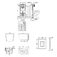 GROHE - Solido pack WC bâti-support autoportant + WC suspendu Ceramia PixL + abattant SoftClose + plaque noir (GRRCEPXWR03FR-FS) - vignette
