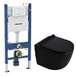GEBERIT - Duofix Pack WC bâti-support + WC suspendu sans bride Ceramia PixL avec abattant SoftClose + plaque (GEBCEPXBMT01FR-FS) - vignette