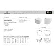 GEBERIT - Duofix Pack WC bâti-support + WC suspendu sans bride Ceramia PixL avec abattant SoftClose + plaque (GEBCEPXBMT01FR-FS) - vignette