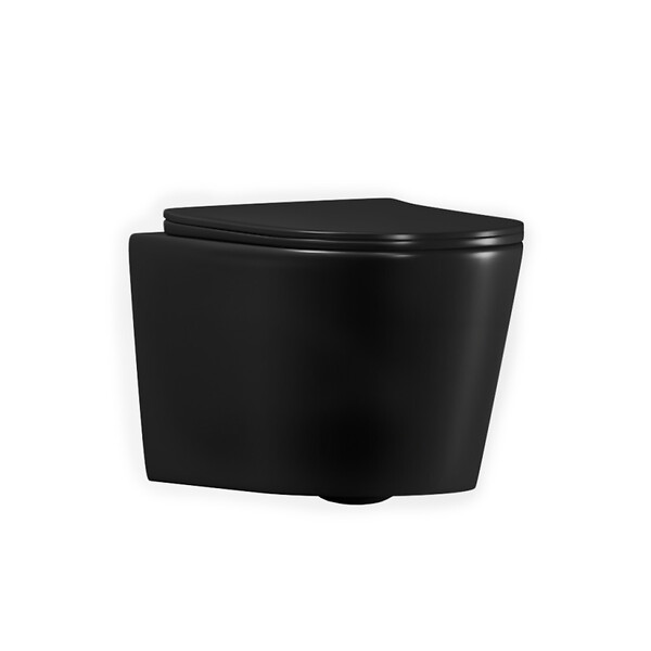 GEBERIT - Duofix pack WC bâti-support + WC suspendu sans bride Ceramia avec abattant SoftClose + plaque (GEBCE14BMT01-FR) - large