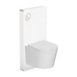 SWISS AQUA TECHNOLOGIES - Glass pack WC bâti-support avec plaque de commande + WC suspendu Ceramia sans bride avec abattant SoftClose (STGLWCE14WT01-FR) - vignette