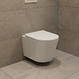 SWISS AQUA TECHNOLOGIES - Glass pack WC bâti-support avec plaque de commande + WC suspendu Ceramia sans bride avec abattant SoftClose (STGLWCE14WT01-FR) - vignette