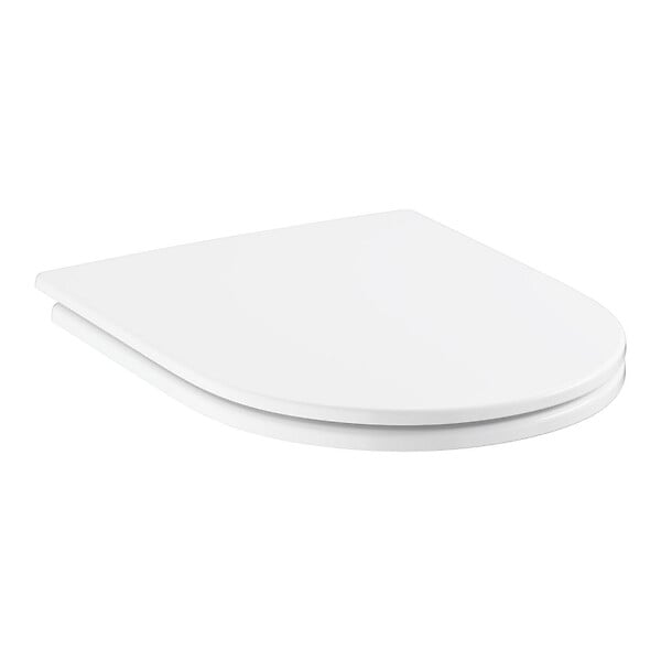 GROHE - Rapid SL pack WC bâti-support + WC suspendu sans bride Grohe avec abattant SoftClose + plaque (GRGRWR03-FR) - large