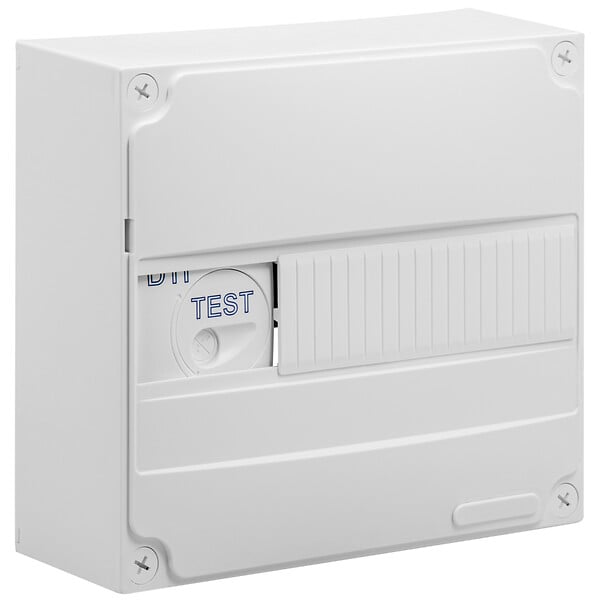 BATILEC - Coffret communication BATI START S - 1R/4 RJ45 GRADE 2 TV - DTI QUAD/TV 2S : Ethernet 1 Gbit/s, 4 RJ45, compatible fibre FTTH-BATILEC - large