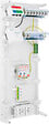 BATILEC - Tableau de Communication Grade 3TV – 8 Prises RJ45 Cat.6A STP – 10 Gb/s – DTIO 4FO FTTH – Amplificateur TV TNT/Satellite-BATILEC - vignette