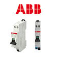 ABB - Lot de 3 disjoncteurs automatiques Ph+N raccordement Rapide 10A-4,5Ka-ABB - vignette
