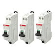 ABB - Lot de 3 disjoncteurs automatiques Ph+N raccordement Rapide 16A-4,5Ka-ABB - vignette
