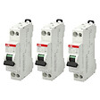 ABB - Lot de 3 disjoncteurs Ph+N raccordement Vis 10A-4,5Ka - Courbe  C-ABB - vignette