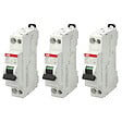 ABB - ABB Lot de 3 disjoncteurs Ph+N raccordement Vis 16A-4,5Ka - Courbe C - vignette