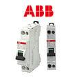 ABB - ABB Lot de 3 disjoncteurs Ph+N raccordement Vis 16A-4,5Ka - Courbe C - vignette