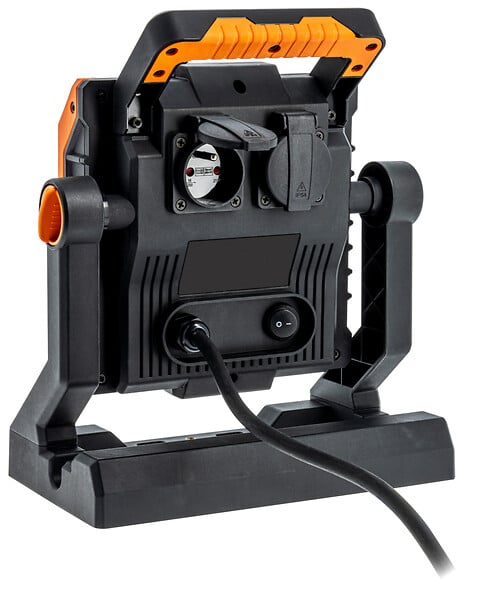 BATILEC - BATILEC Projecteur de chantier 4000 lm + 2 prises 2P+T - Câble 3m - IP54 - large