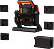 BATILEC - BATILEC Projecteur rechargeable 4000lm + adaptateurs, idéal pour chantier et travaux, puissant et pratique. - vignette