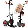 TECTAKE - Diable pliable 200 kg noir - vignette