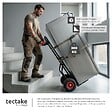 TECTAKE - Diable pliable 200 kg noir - vignette