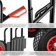 TECTAKE - Diable pliable 200 kg noir - vignette