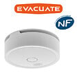 EVACUATE - Détecteur de fumée interconnecté - Autonomie 10 ans - Garantie 3 ans - Jusqu'à 40 appareils interconnectables-EVACUATE - vignette