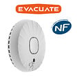 EVACUATE - EVACUATE Détecteur de fumée NF - Autonomie et Garantie 5 ans - vignette