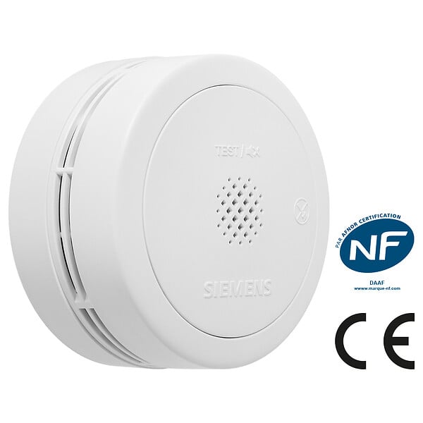 SIEMENS - Détecteur de Fumée 5TC1292-7 NF Autonomie / Garantie 10 ans-SIEMENS - large