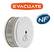 EVACUATE - Détecteur de fumée mini design NF autonomie et garantie 10 ans - vignette