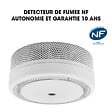 EVACUATE - EVACUATE Détecteur de fumée NF autonomie 10 ans garantie 10 ans - vignette