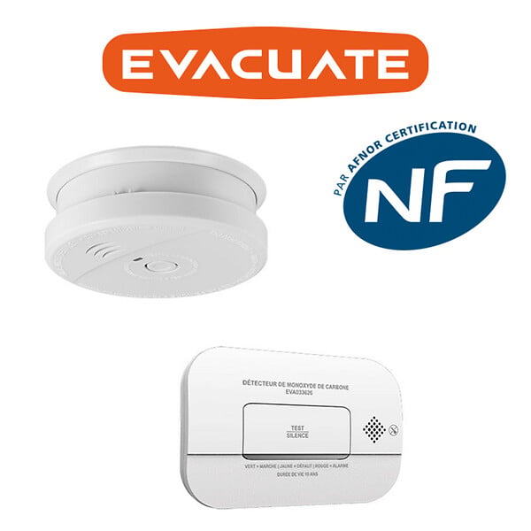 EVACUATE - EVACUATE DAAF AUT 5 ANS-GAR 3ANS + DAACO AUT ET GAR 3 ANS(KNX) - large