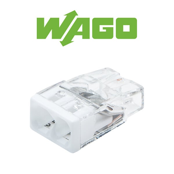 WAGO - WAGO Flacon de 50 mini bornes de connexion automatique 2 fils S2273 - large