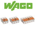 WAGO - WAGO Pot panaché de 100 bornes de connexion automatique 2, 3 et 5 entrées S221 - vignette