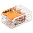 WAGO - WAGO Sachet de 15 bornes S221 2 entrées WAGO de connexion automatique, blister pratique pour installations électriques - vignette