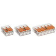 WAGO - Blister panaché de 40 bornes de connexion automatique 2,3 et 5 entrées  S221 - vignette