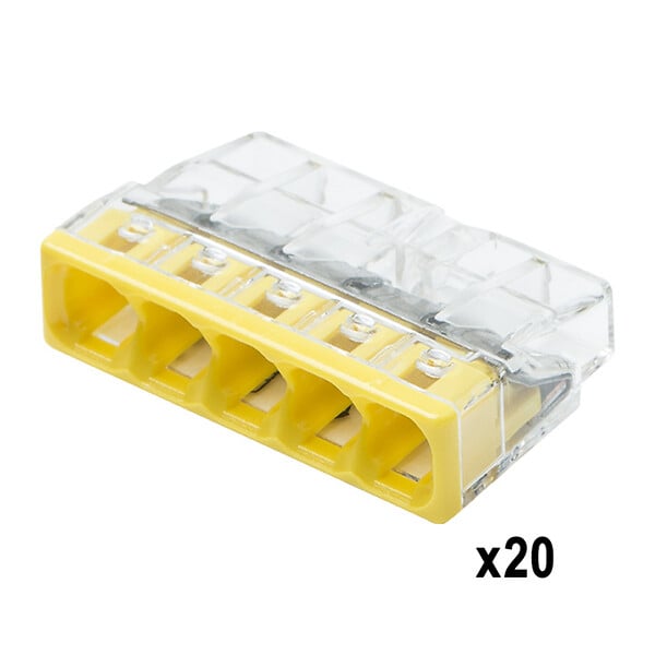 WAGO - Malette de 150 bornes de connexion S2273 2, 3, 4, 5 et 8 entrées pour fils rigides - large