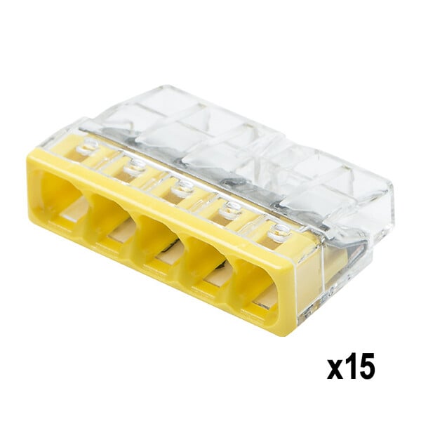 WAGO - Pot panaché de 50 bornes de connexion automatique 2, 3, 5 et 8 entrées S2273 - large