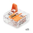 WAGO - WAGO Pot de 50 bornes de connexion automatique S221 2,3 et 5 entrées - vignette