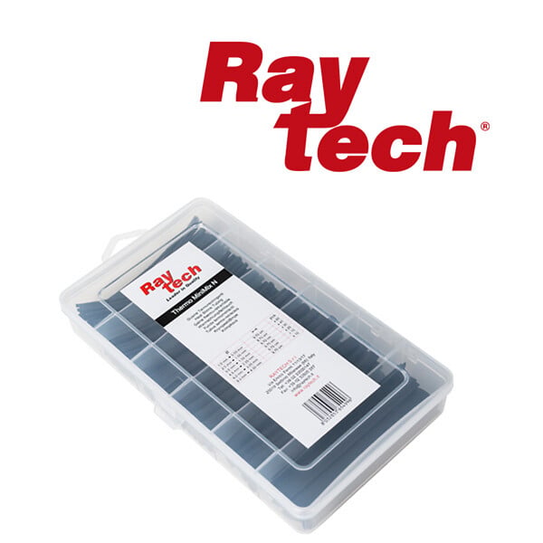 RAYTECH - RAYTECH THERMO MINIMIX-N - Assortiment de gaines thermo-rétractables prédécoupées 97mm - large