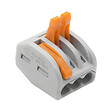 WAGO - WAGO Sachet de 15 bornes de connexion automatique 3 entrées S222 - vignette