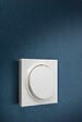 FONTINI - FONTINI Bouton poussoir blanc Neo Evo saillie complet, design moderne et fonctionnel - vignette
