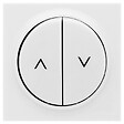 FONTINI - FONTINI Neo Evo Commande volets roulants saillie complet blanc - vignette