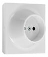 FONTINI - FONTINI Prise 16A blanche Neo Evo 2P saillie complète, design moderne et finition soignée - vignette
