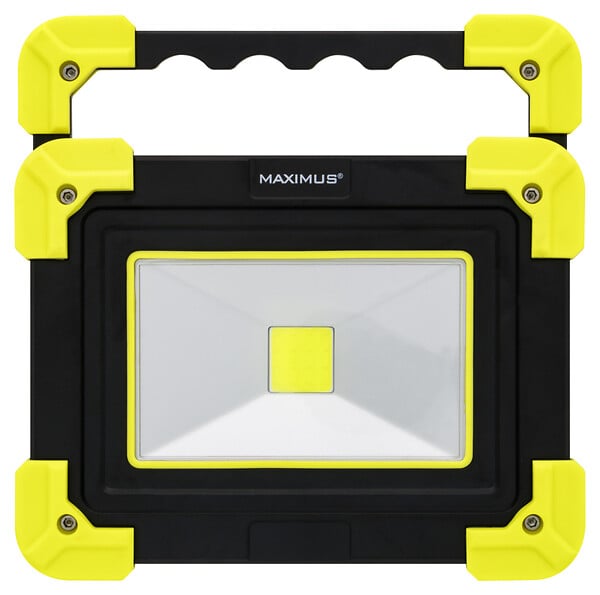 EZ SOLAR - MAXIMUS Projecteur nomade 350 lumens IP44, finition alu et plastique - large