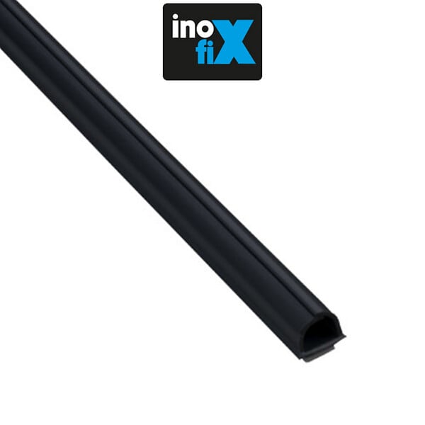 INOFIX - Lot de 4 gaines adhésives Cablefix 8 x 7 mm noir-Inofix - large
