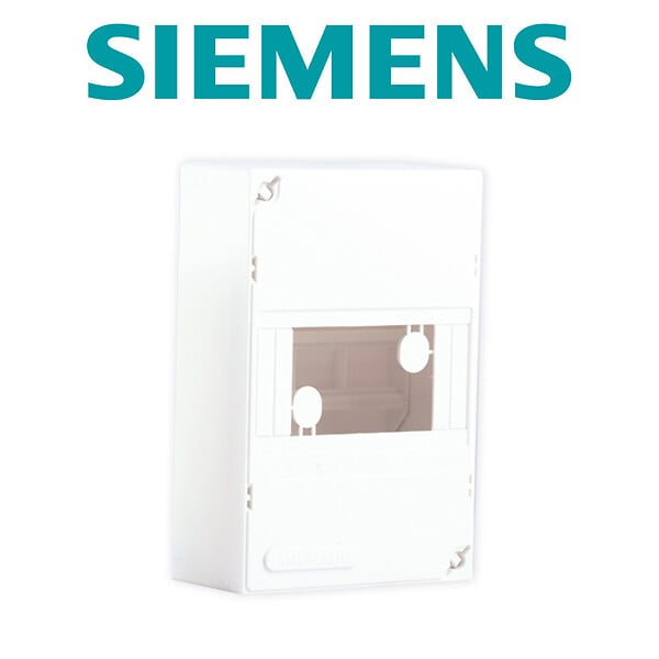 SIEMENS - Tableautin électrique 1 rangée 6 modules-SIEMENS - large