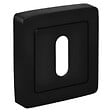 AYR - AYR Lot de 2 poignées CANELA noir mat + 2 rosaces clé noir mat - vignette
