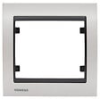 SIEMENS - SIEMENS Plaque Simple Metal Perle Blanc Delta IRIS - vignette