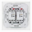 SIEMENS - SIEMENS Double va-et-vient Blanc Siemens DELTA ONE - vignette
