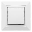 SIEMENS - SIEMENS Va & Vient BLANC Delta One, interrupteur de qualité pour installation électrique élégante et fiable - vignette