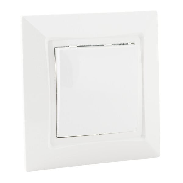 SIEMENS - SIEMENS Va & Vient BLANC Delta One, interrupteur de qualité pour installation électrique élégante et fiable - large
